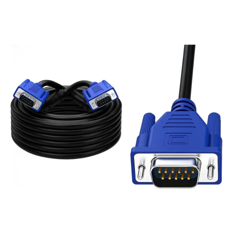 Cable Vga 20 Metros Blindado Macho Doble Filtro Cobre 100% - comprar online