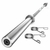 Barra Olimpica 1.2 Mts Recta Maciza Cromada Rulemanes 50 Mm