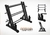 Rack Mancuernero Soporte para Pesas, Discos y Barras - Smartclick