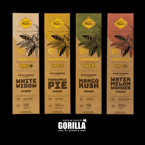 Sahumerios con Terpenos Sagrada Madre
