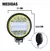 Faro Auxiliar Cree Led 72w Blanco Ojo De Angel Baliza Ambar - Carcree Argentina