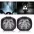 Kit 2 Unidades Faros Auxiliares 9 Led Para Motos en internet