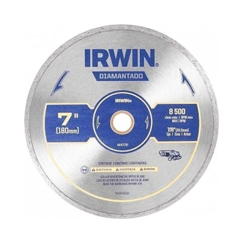 Ref: Iw47701 - Disco Diamantado Continuo 180x22.2mm - Irwin