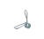 Clips De Metal Para Vareta De 10mm Para Fio - Zebu - comprar online