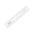 REGLA ACRILICA TRANSPARENTE ESCOLAR 15CM PIZZINI