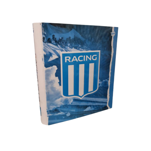 CARPETA A4 CON DOS ANILLOS PPR DISEÑO RACING