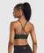 Ruched Strappy Sports Bra Light Support