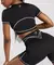 Stitch Feature Crop Top - Movimiento Fitness
