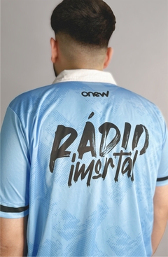 Camisa Celeste Retrô RÁDIO IMORTAL - loja online