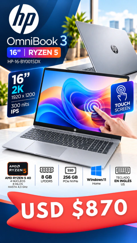 Preventa - Notebook HP OmniBook R5