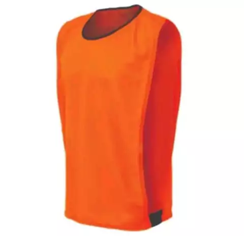 Kit C/ 10 Coletes Poliester Treino Laranja