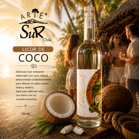 Licor Ancestral de Coco