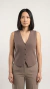CHALECO HILO LYCRA CON BOTONES - comprar online