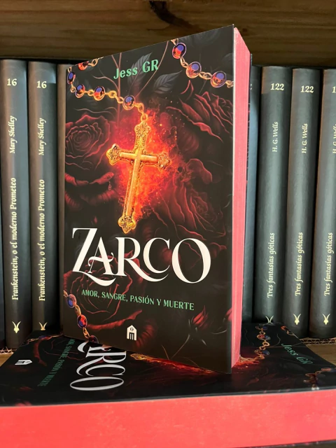 ZARCO JESS GR TAPA BLANDA BORDES ROJOS CLAN Z - comprar online