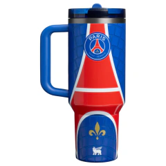 Vaso Térmico Stanley 1913 x Paris Saint-Germain Quencher ProTour Flip Straw 40 OZ | Edición Limitada PSG