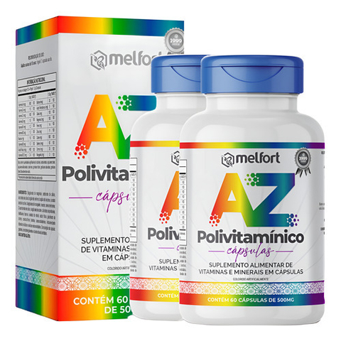 Polivitamínico Az 500g Super Completa 120 Cápsulas - comprar online