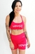 Short midi Lovini vermelho