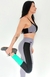 Legging recorte lateral grafite com preto