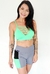 Short midi recorte duplo grafite - comprar online