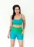 Top Brasil Azul com Verde - Lovini