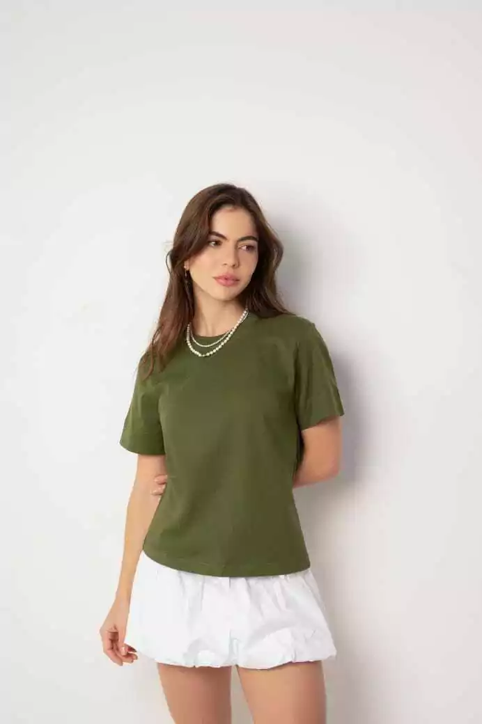 T-SHIRT DANI VERDE FLORESTA