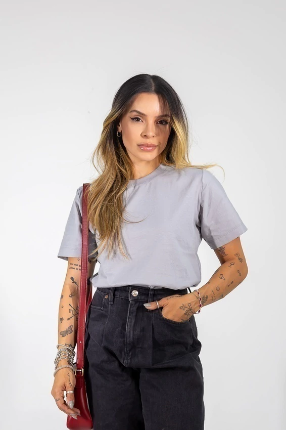 T-SHIRT GRAY LIGHT