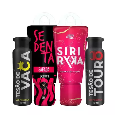 Kit com Tesão de Vaca Sedenta Safada Siri Ryca e Tesão de Touro