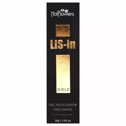 Lis-In Gold Gel Anal Facilitador 30G Hot Flowers