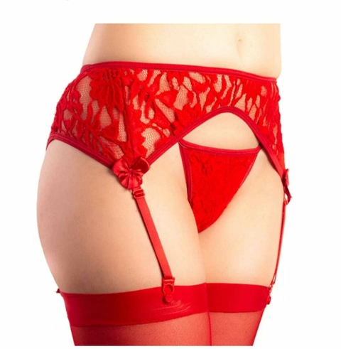 Cinta Liga Sensual Rendada