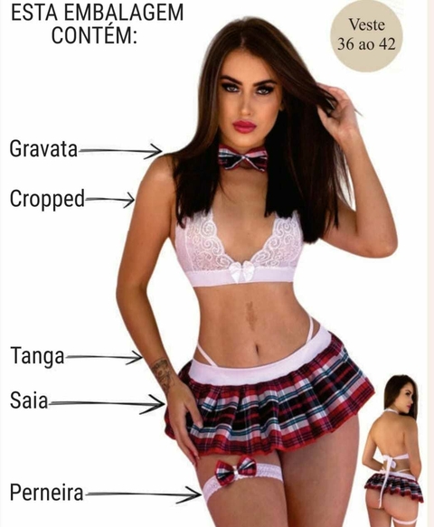 Fantasia Sexy - Mini - Estudante