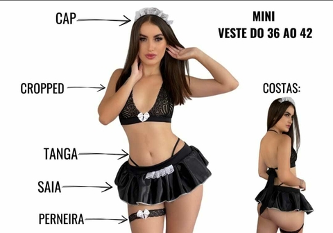 Fantasia Sexy - Mini - Empregada
