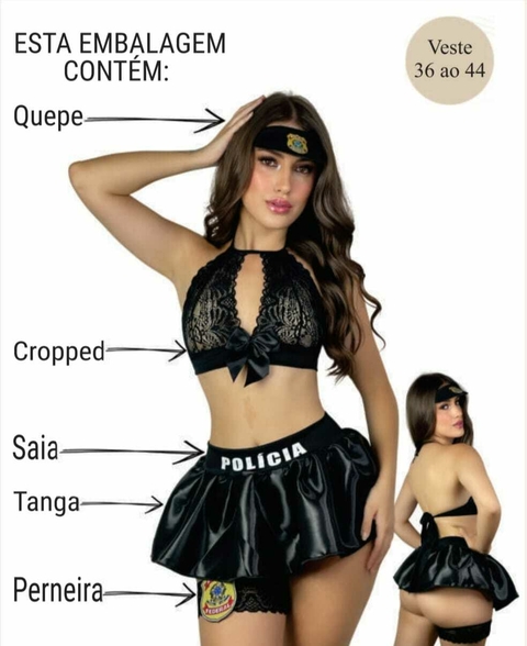 Fantasia Sexy Luxo - Policia Federal