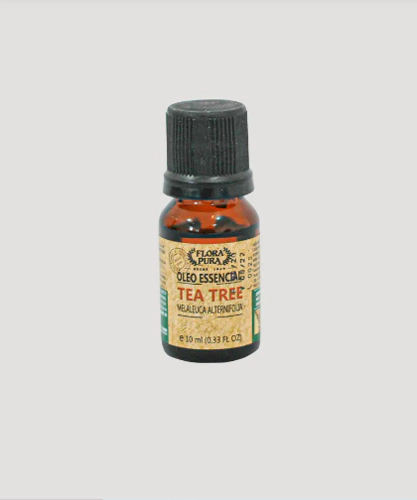 OLEO ESSENCIAL TEA TREE DE MELALEUCA 10ML FLORA PURA