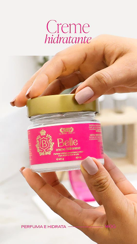CREME HIDRATANTE CORPORAL BELLE 140G FLORA PURA