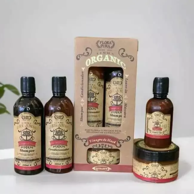 KIT ORGANIC DE VINAGRE DE MACA FLORA PURA