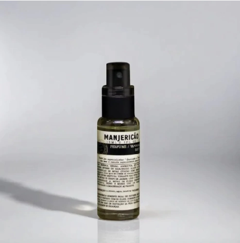 PERFUME VAPORIZADOR MANJERICAO 15ML FLORA PURA
