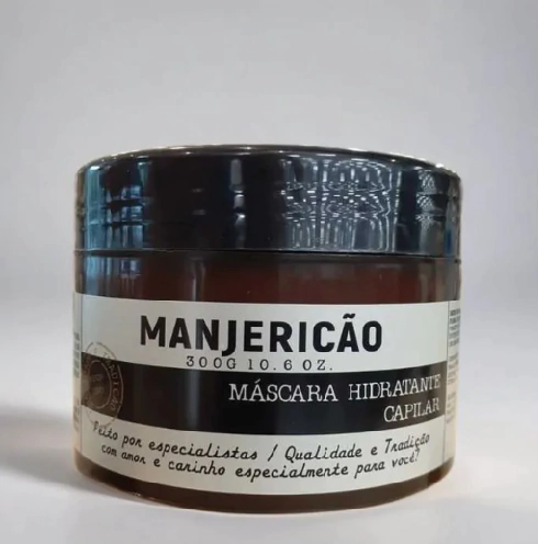 MASCARA HIDRATANTE CAPILAR DE MANJERICAO 300G FLORA PURA
