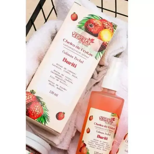 AGUA DE COLONIA BURITI 120ML (LINHA CHEIRO DE FRUTAS) VB