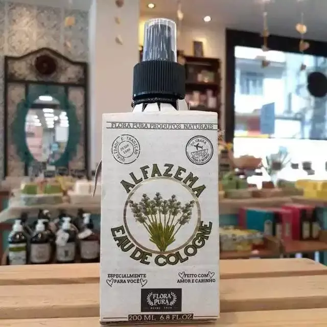 EAU DE COLOGNE ALFAZEMA 200ML FLORA PURA