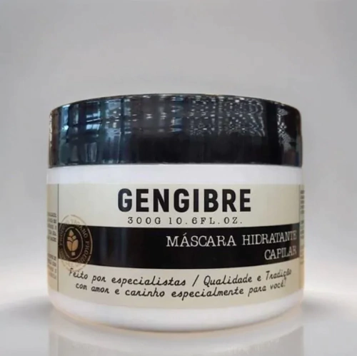 MASCARA HIDRATANTE CAPILAR DE VEGANA GENGIBRE 300G FLORA PURA