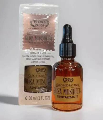 OLEO HIDRATANTE E REVITALIZANTE ROSA MOSQUETA 30ML FLORA PURA