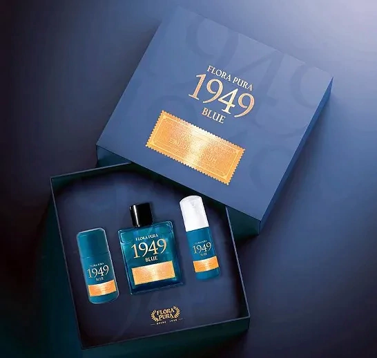 KIT DE CUIDADOS 1949 BLUE FLORA PURA