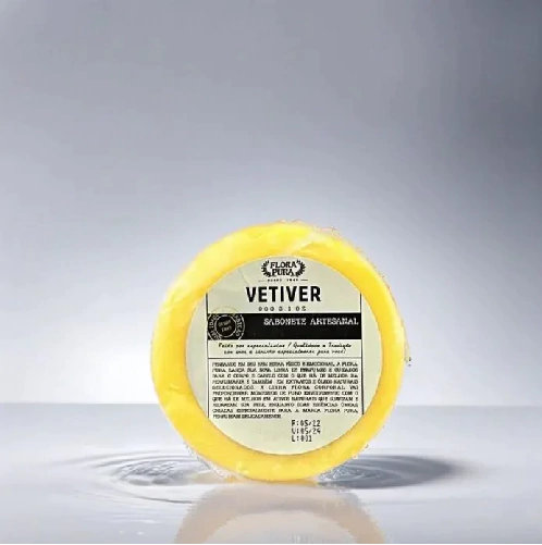 SABONETE ARTESANAL VETIVER 90G FLORA PURA