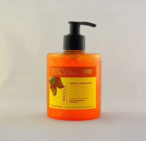 SABONETE LIQUIDO DE MANGA FRUTAL 350ML FLORA PURA