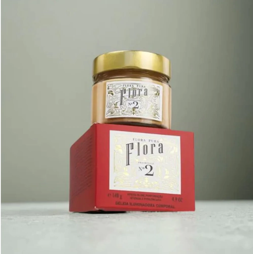 GELEIA ILUMINADORA CORPORAL FLORA N 2 140ML FLORA PURA