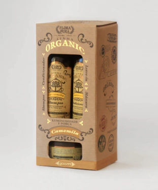 KIT ORGANIC DE CAMOMILA FLORA PURA