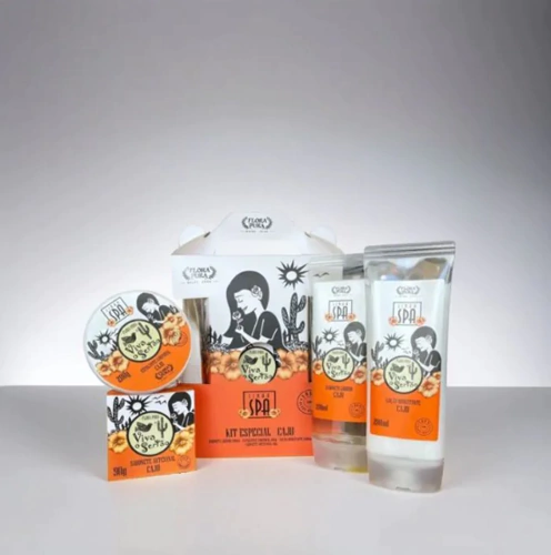KIT ESPECIAL DE CAJU VIVA O SERTAO LINHA SPA 690G FLORA PURA