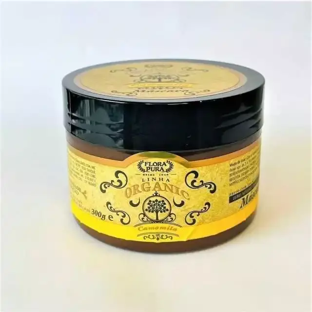 MASCARA CAPILAR ORGANIC DE CAMOMILA 300G FLORA PURA