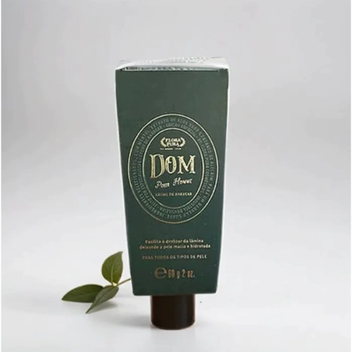 CREME DE BARBEAR DOM 60ML FLORA PURA