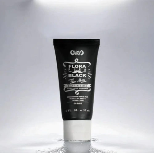 DESODORANTE BLACK FOR MEN 30ML FLORA PURA